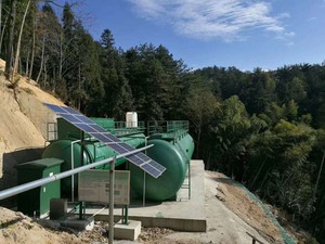 太阳能微动力一体化污水处理设备